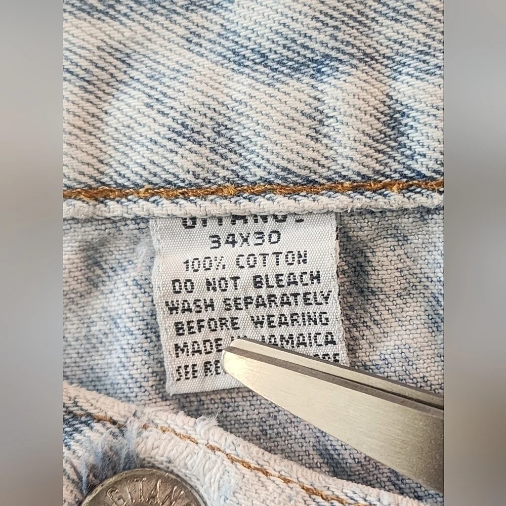 Gitano Citano Original Reds Vintage Jeans Retro Size 34x30